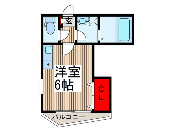 第五泉荘の物件間取画像